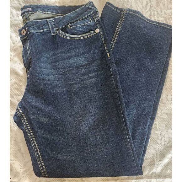 37 Royal Blue Women's Western Boot Cut Jeans Custom-Made 25x37 Plus/Tall Size - Picture 6 of 11